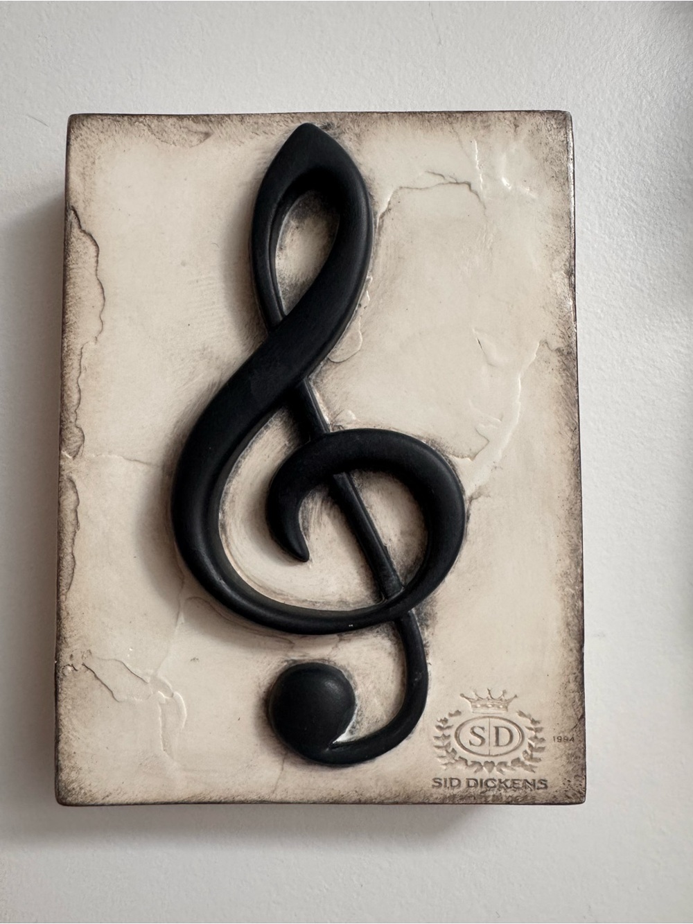 Sid Dickens - T-572 "Treble Clef" Memory Art Block